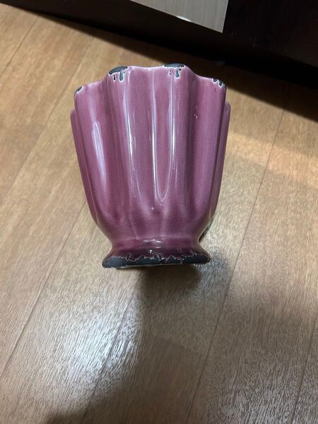 新品 アンティーク風フリル鉢 植木鉢 フラワーべース