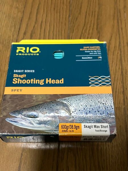 リオ RIO Skagit Max Short SHD 20ft 600gr フライライン スカジット