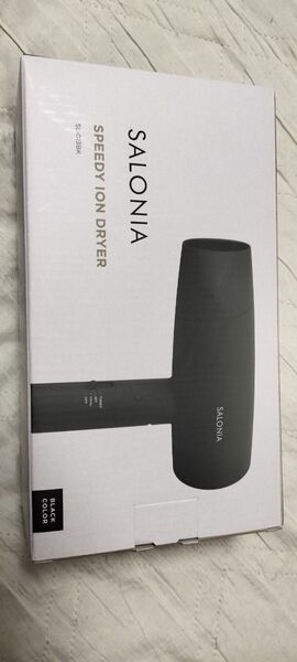 新品 SALONIA ドライヤー サロニア SL-013BK ブラック