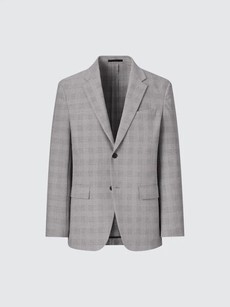 UNIQLO 感動ジャケット グレンチェック M