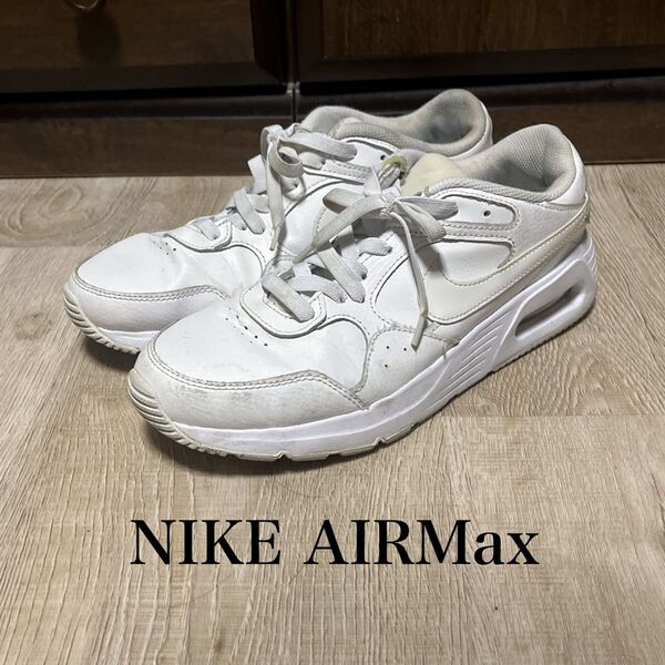 【良品】NIKE AIR Max スニーカー 27.5cm メンズ ホワイト ナイキ