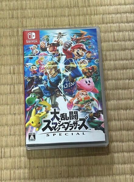 大乱闘スマッシュブラザーズ SPECIAL 美品 未使用に近い Nintendo Switch ソフト