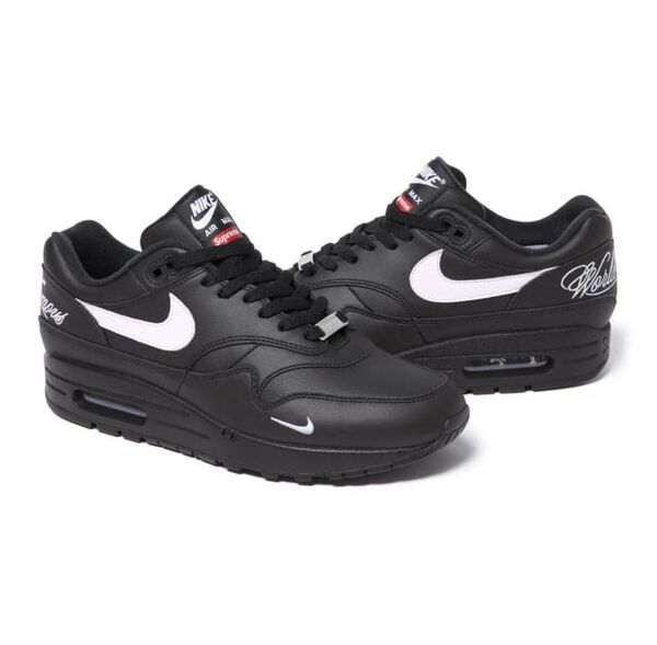 Supreme Nike Air Max 1 '87 SP Black 黒 US8 26cm 新品