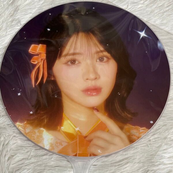 鎮西寿々歌 うちわ FRUITS ZIPPER UCHIWA ver.4