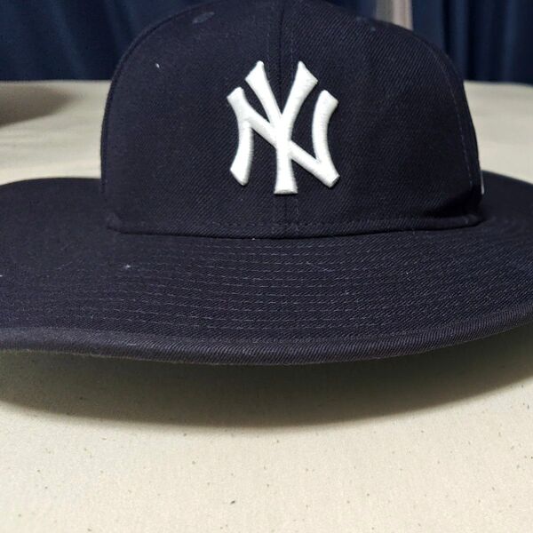 NY ヤンキース ロングブリムハット ニューエラ 帽子 59FIFTY YANKEES ヤンキース ERA