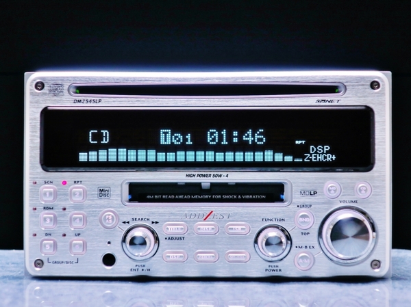希少 カーオーディオ アゼスト DMZ545LP CD-R/MDLP/AUX対応 管理記号34g6 送料無料 送料込み 早い者勝ち