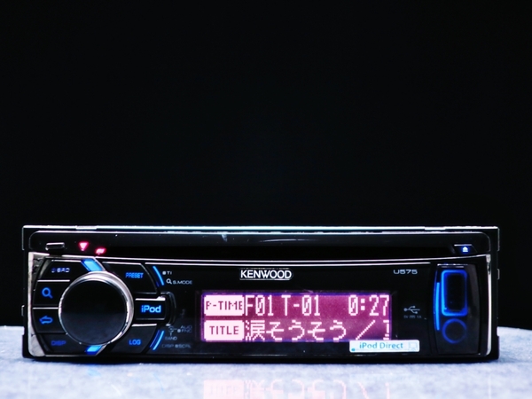カーオーディオ ケンウッド U575NN CD-R/MP3/WMA/AAC/AUX/USB対応 本体のみ 管理記号29g68 送料込み 送料無料
