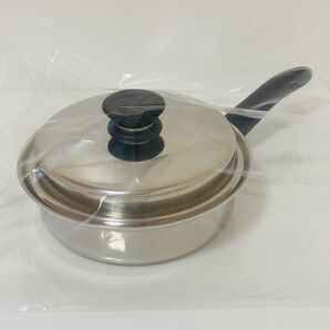 Amway アムウェイ 中フライパン 鍋 未使用 IH対応 ステンレス 高級鍋