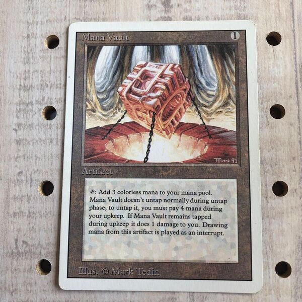 MTG 魔力の櫃 Mana Vault 英語