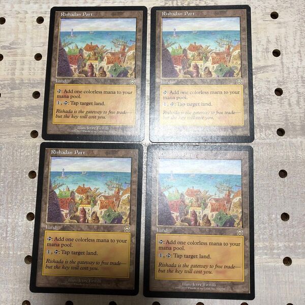MTG リシャーダの港 Rishadan Port 4枚 英語