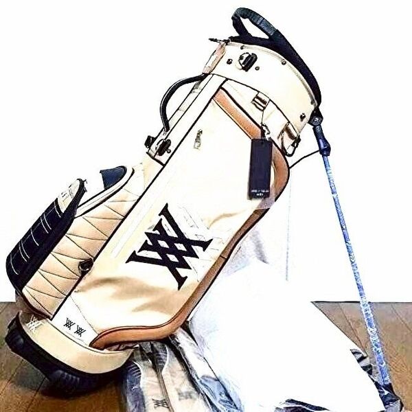 アニュー キャディバック ANEW GOLFゴルフバック ネームプレート バックタグ パーリーゲイツロストボール 限定 正規品