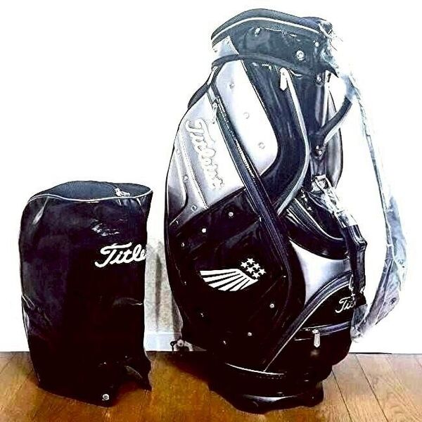 タイトリスト キャディバック Titleistゴルフバック ゴルフキャップ ゴルフ帽子 キャディバックカバー袋 限定 正規品