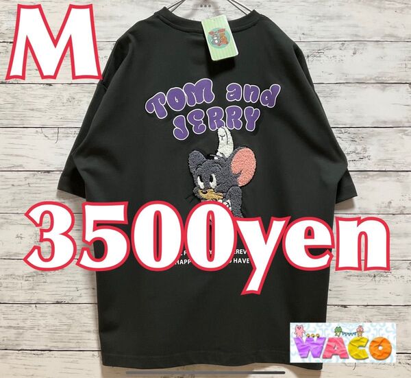 トムとジェリー タフィー レディース Tシャツ 半袖 サガラ刺繍 洋服