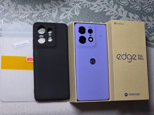 Motorola edge 50s PRO ラベンダー 256gb 新品同様