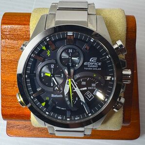 美品 カシオ CASIO EDFICE EQB-500 電波ソーラー Bluetooth 接続 激安