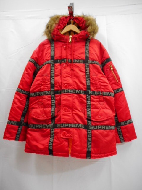 2025年最新】Yahoo!オークション -supreme logo tape n-3b parka