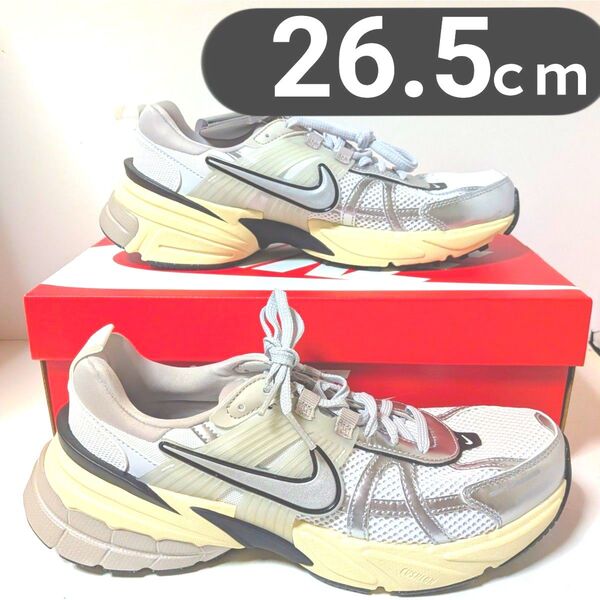 NIKE ナイキ V2K RUN26.5cm サミットホワイトHJ4497-100ランニング