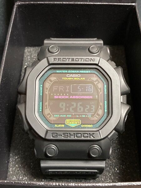 CASIO G-SHOCK GX-56MF ブラック×フルオレセント 電波ソーラー