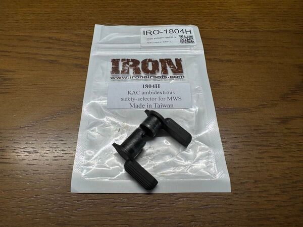 東京マルイ M4系 アンビセレクター KACタイプ スチール製 ガスガン IRON AIRSOFT IRO-1804H GBB
