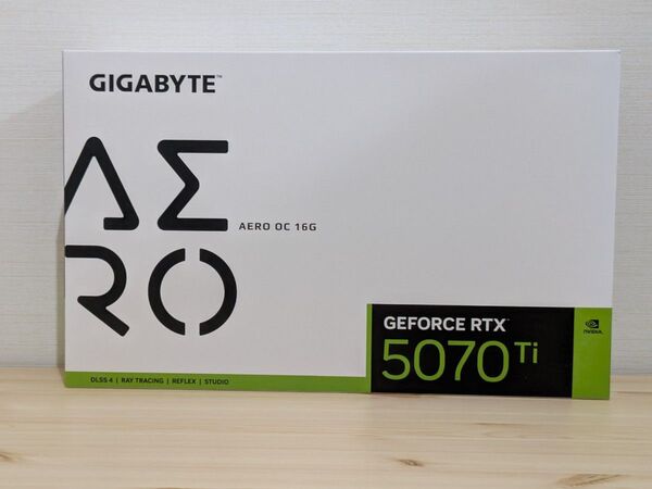 GIGABYTE GeForce RTX 5070 Ti AERO OC 16G