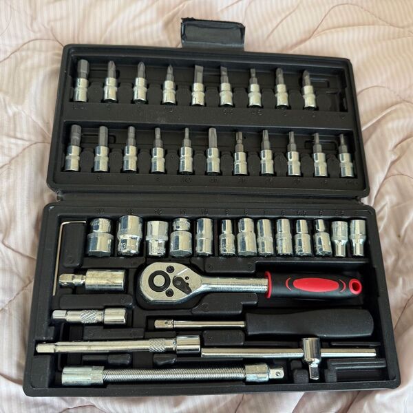 工具セット 40点セット ソケットレンチセット ラチェットレンチセット