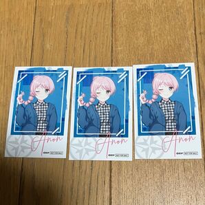 3枚 特典MyGOxAve Mujica 合同企画展 チェキ風プロマイド 千早愛音 マイゴ 集めた一瞬、閉じ込めた永遠 マイムジ展