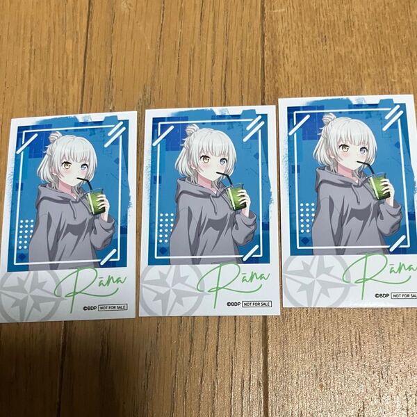 3枚 バンドリ MyGO 要楽奈 チェキ風ブロマイド マイムジ展 特典 集めた一瞬、閉じ込めた永遠 合同企画展 マイゴ