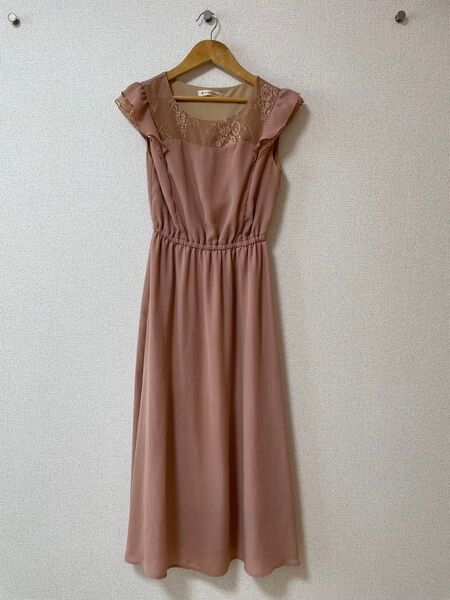 MAJESTIC LEGON バックリボンマキシワンピース