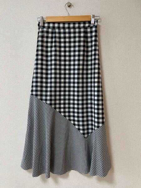 tocco closet(トッコクローゼット) ギンガムチェックマーメイドスカート
