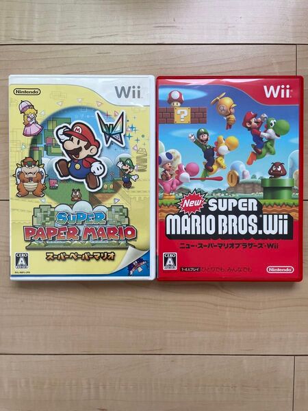 ニュースーパーマリオブラザーズwii スーパーペーパーマリオwii 任天堂 Nintendo