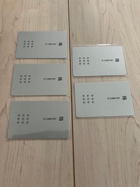 YKKap スマートコントロールキー用 追加用カードキー 5枚セット販売 ピタットKey 簡単登録!