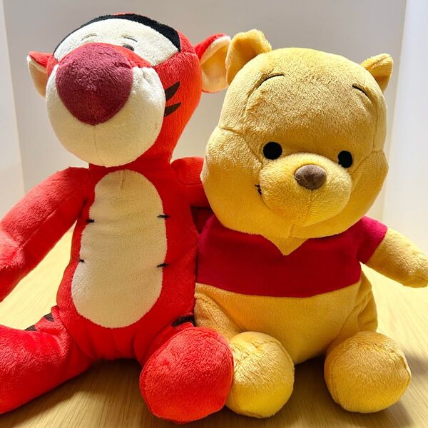 【新品】くまのプーさん FUN DAY STORY ペアぬいぐるみ プーさん ティガー