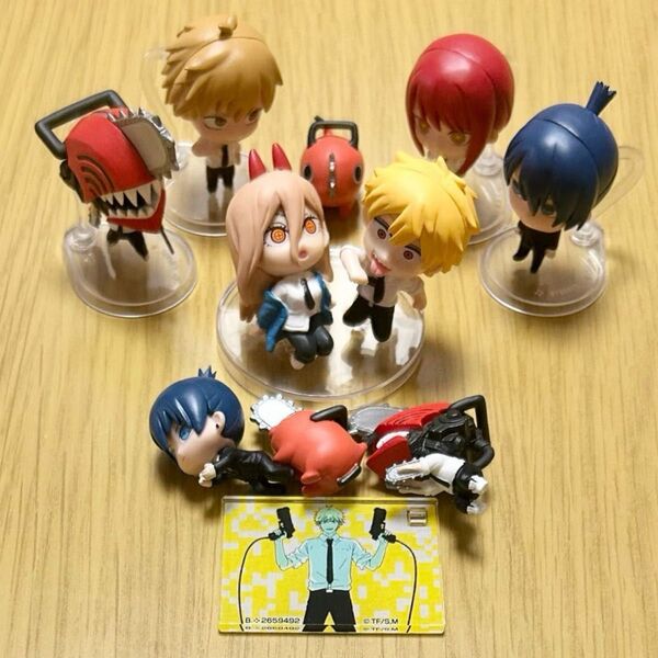 チェンソーマン アクリルチャーム ハグコット ぴょんコレフィギュア カプセルフィギュアコレクション 11点セット