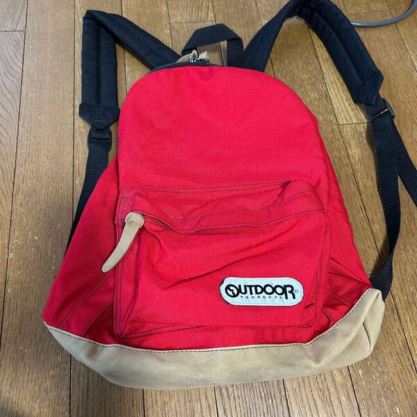 OUTDOOR PRODUCTS リュック レッド