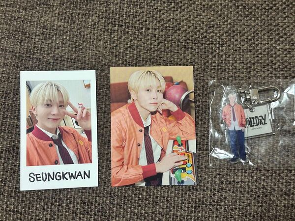 SEVENTEEN HOLIDAY アクリルキーリング&トレカセット☆スングァン