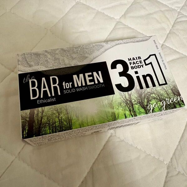 【新品未開封】The BAR for MEN 3in1 SOLID WASH SMOOTH 全身用せっけん