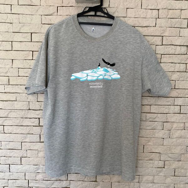 mont-bell モンベル オホーツク小清水店限定 ウィックロン XL ご当地Tシャツ 美品