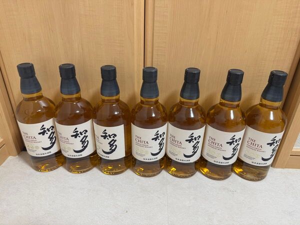 知多 THE CHITA ウイスキー 43% 700ml 7本セット【新品・未開封】