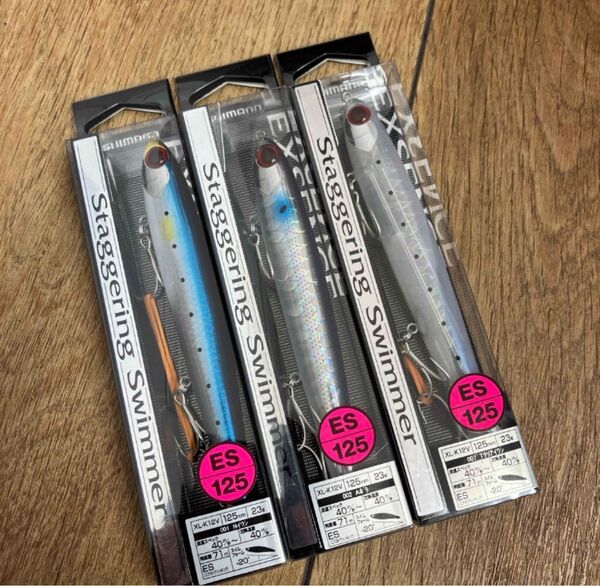 シマノ スタッガリングスイマー 125ES 23g ジェットブースト 3カラー