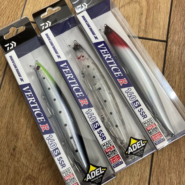 ダイワ ショアラインシャイナーZ バーティスR 140S SSR 27.5g 3カラーセット 人気カラー