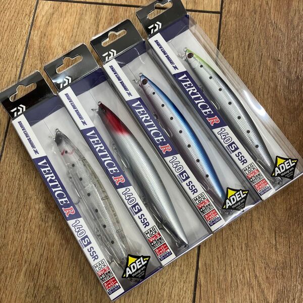 ダイワ ショアラインシャイナーZ バーティスR 140S SSR 27.5g 4カラーセット
