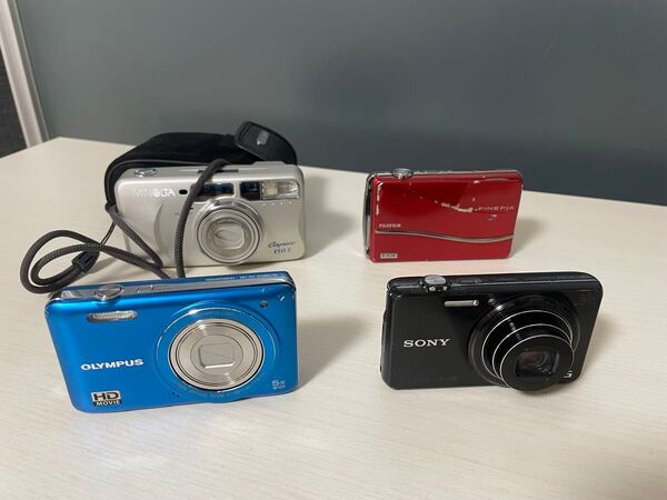 デジカメ フィルムカメラ 4点セット まとめ売り ジャンク