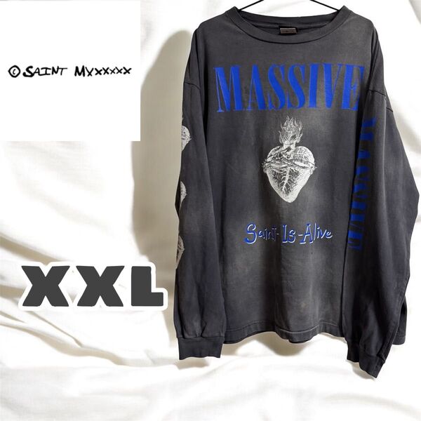 セントマイケル 23AW ヴィンテージ加工MASSIVE 長袖 希少 即完