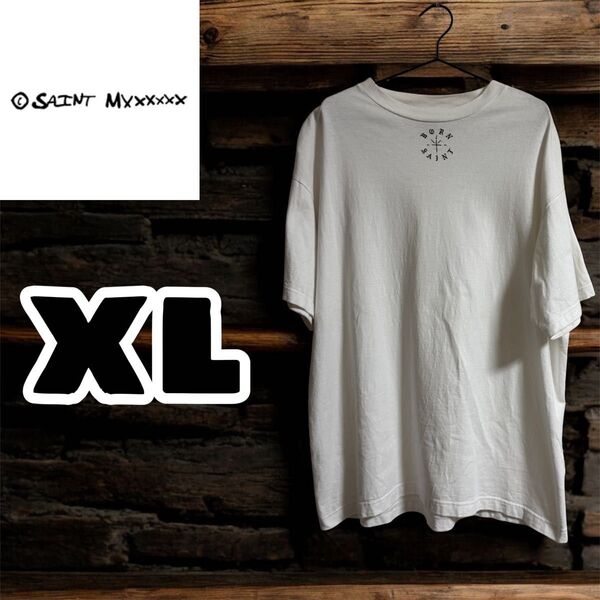 SAINT Mxxxxxx BORNXRAISED BR_SS TEE 即完