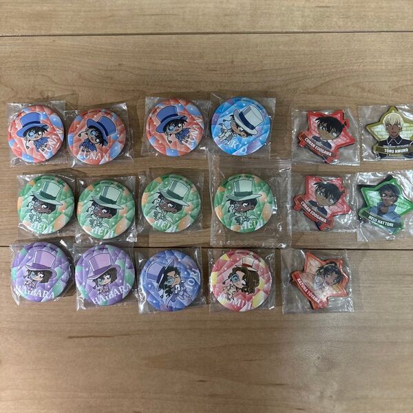 名探偵コナン 缶バッジ マグネット まとめ売り ビッくらポン