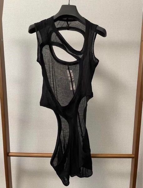 rick owens 18ss Membrane Ⅱカットアウト タンクトップ dirt