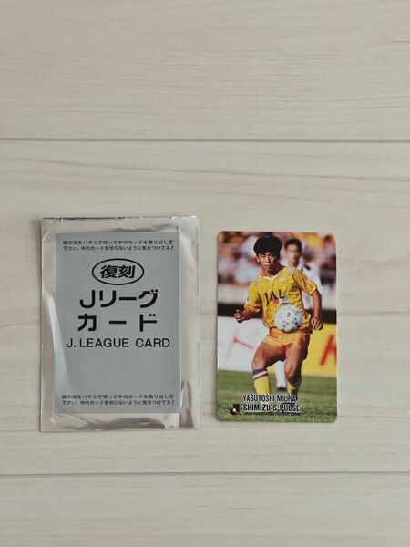 復刻Jリーグチップス 清水エスパルス 三浦泰年