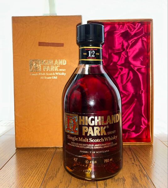 ハイランドパーク 12年 特級 HIGHLANDPARK ORKNEY オークニー 750ml 43% ウイスキー