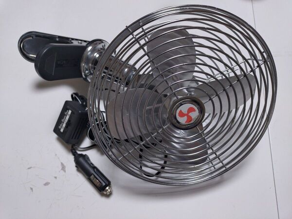 JETINOUE ジェットイノウエ デコトラ 軽トラ ルームファン 扇風機 クリップ固定式 24V レトロ FAN