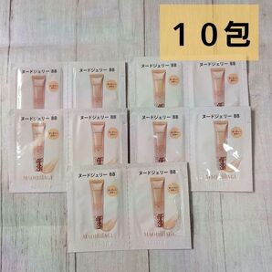【10包】マキアージュ ドラマティックヌードジェリBB (日中用色つき美容液)